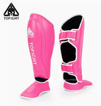 TOFIGHT TFSD6 MUAY THAI BOXING MMA SPARRING SHIN GUARD PROTECTOR SIZE M-XL Pink