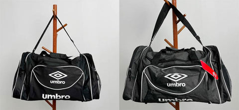 Clearence Umbro Sports TRAINING GYM BAG 2 COLOURS 60 x 32 x 28 cm