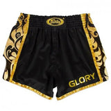 Fairtex Glory MUAY THAI BOXING Shorts S-XL BSG1 Black Gold