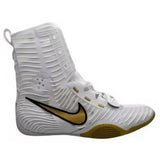NIKE HYPERKO 3 PROFESSIONAL BOXING SHOES BOOTS US 8.5-13 White Mtlc Gold
