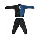Fairtex VS5 Sauna Suit Vinyl Sweatsuit M-XL (SET) Black Blue