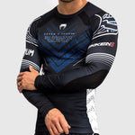 VENUM-05247-108 x Tekken 8 Jin Kazama Rashguard Size S-XXL Blue Black White