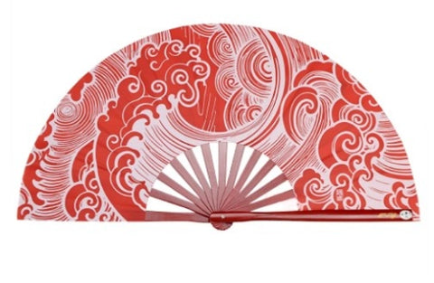 Tai Chi / Kung Fu / Martial Art Combat Performing Left / Right Hand Bamboo Fan 33 cm -MAF032d