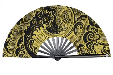 Tai Chi / Kung Fu / Martial Art Combat Performing Left / Right Hand Bamboo Fan 33 cm -MAF032c