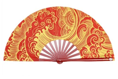 Tai Chi / Kung Fu / Martial Art Combat Performing Left / Right Hand Bamboo Fan 33 cm -MAF032e