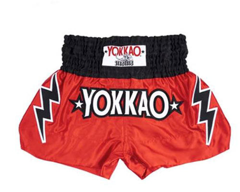 YOKKAO STADIUM CARBONFIT MUAY THAI MMA BOXING Shorts S-XL Red