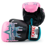 YOKKAO BLEEDING MUAY THAI BOXING GLOVES 8-16 oz Pink