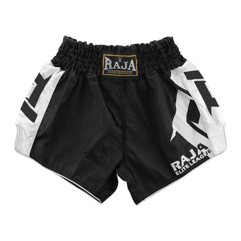 RAJA RKBS-9 ELITE LEAGUE MUAY THAI BOXING Shorts XS-XXL White