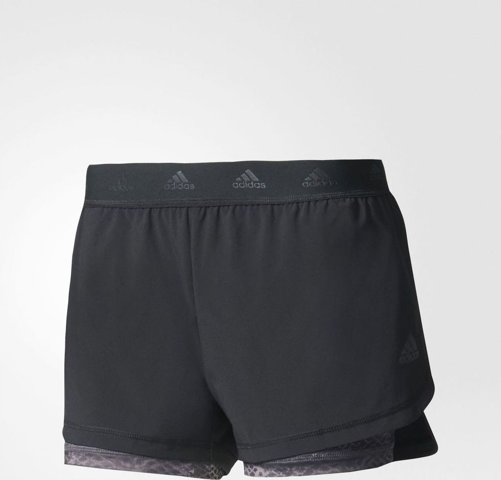 ADIDAS Women 2-In-1 Sports Fitness Running Shorts Size S-L – AAGsport