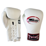Twins Special professional competitions MUAY THAI BOXING GLOVES LACES UP Leather 6 oz Junior BGLL-1 6 Colour