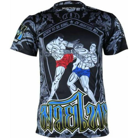 BORN TO BE "FIGHTERS" MUAY THAI T-SHIRT SMT-09 2135 S-XXL