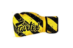 Fairtex BGV14 ARTIST COLLECTION MUAY THAI BOXING GLOVES 8-16 oz Yellow Black