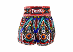 Twins Special TBS-AZTECS MUAY THAI MMA BOXING Shorts T173 S-XXL