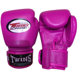 Twins Special BGVL3 Kids MUAY THAI  BOXING GLOVES Leather 4-6 oz 5 Colours
