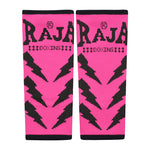 RAJA RAG-6 MUAY THAI  BOXING MMA ANKLE SUPPORT GUARD SIZE FREE Pink
