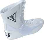 TITLE Speed-Flex Encore Mid Boxing Shoes Boots US 8-10 TBS1 White