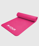 VENUM Laser Yoga Mat 183 cm x 61 cm x 10 mm 2 Colours Black  / Pink