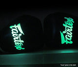 Fairtex BGV12 Aura Limited Edition THAI MUAY THAI BOXING GLOVES Glow-in-the-Dark Leather 8-16 oz 6 Colours