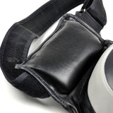 FAIRTEX TP3 DELUXE MUAY THAI BOXING MMA SPARRING THIGH PROTECTOR PAD Adult Leather Size Free Black