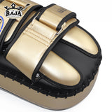 RAJA RTKL-9 DELUXE MUAY THAI BOXING MMA PUNCHING AIR KICK PADS Cowhide Leather 36 x 21 x 15 cm