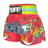 Tuff MS617 Muay Thai Boxing Shorts S-XXL Classic Rose Pink