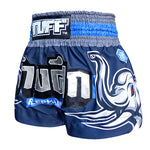 Tuff MS636 Muay Thai Boxing Shorts S-XXL Blue War Elephant