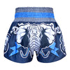 Tuff MS636 Muay Thai Boxing Shorts S-XXL Blue War Elephant