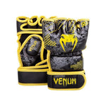 Venum 02933-111 TRAMO LIMITED EDITION MMA MUAY THAI BOXING SPARRING GLOVES Size S / M / L-XL Black Yellow