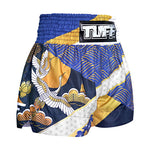 Tuff MS651 Muay Thai Boxing Shorts S-XXL Majestic Crane