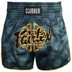 Fairtex MUAY THAI BOXING Shorts XS-XXL Green Clubber BS1915
