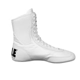 TITLE Speed-Flex Encore Mid Boxing Shoes Boots US 8-10 TBS1 White