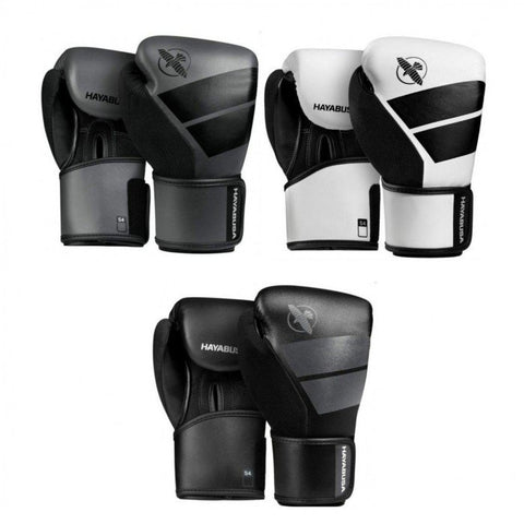 Muay Thai Kick Boxing Epic Black Leather Boxing Gloves