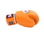 Twins Special BGVL3 KIDS MUAY THAI BOXING GLOVES Leather 6 oz Apricot