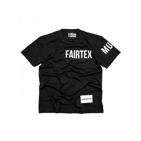 FAIRTEX MUAY THAI FIGHTER T-SHIRT TST191 S-XL Black