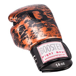 BOOSTER PRO CARTON MUAY THAI BOXING GLOVES Cowhide Thai Leather 10-16 oz Copper