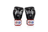 Fairtex BGV1-3T “Tight-Fit” Design MUAY THAI BOXING GLOVES Leather 8-14 oz Black White Red