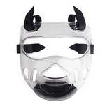 Full Face Clear Shield Mask 1.0 For Martial Arts / Taekwondo / MMA / JKD / Wing Tsun Dipped Foam Headgear Guard Protector Adult & Junior