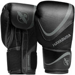 HAYABUSA H5 BOXING GLOVES MUAY THAI BOXING GLOVES 8-12 oz Black Grey