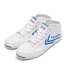 FEIYUE SHANGHAI MID 584 CLASSIC Martial Art / Kung Fu / Wushu / Tai Chi Skate Sports Street Fashion Training Shoes / Sneakers Mid Top Size 34-44 Unisex Youth Adult White Blue