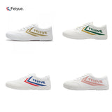FEIYUE third edition sneakers canvas shoes board shoes trend white shoes 8108 Size 35-44 Unisex Youth Adult 4 Colors-Green-Gold-Pink-Blue Red