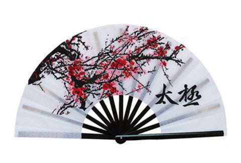 Tai Chi / Kung Fu / Martial Art Combat Performing Left / Right Hand Bamboo Fan 33 cm -MAF027f