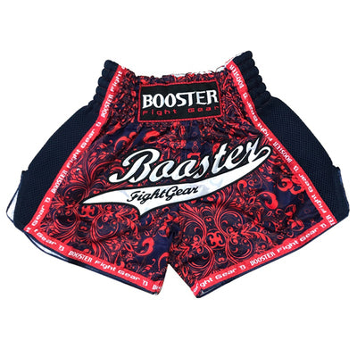 Booster TBT Pro Muay Thai Boxing Shorts Kids S-XL Red
