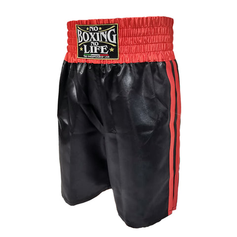 No Boxing No Life BOXING Shorts Trunks S-XXL Black Red