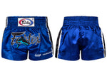 Fairtex MUAY THAI BOXING Shorts XS-XXL Blue BS0645