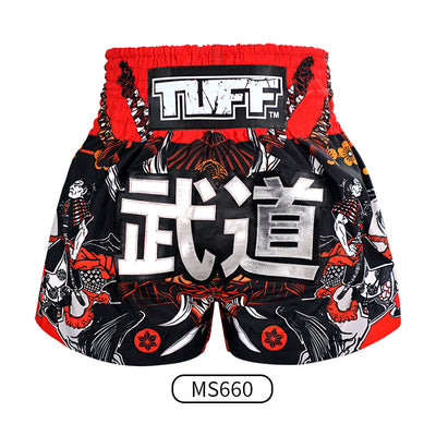 Tuff MS660 Muay Thai Boxing Shorts S-XXL Tora Samurai