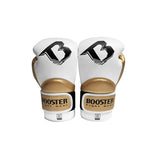 BOOSTER YOUTH MUAY THAI BOXING GLOVES KIDS Synthetic Leather 4-8 oz White Gold