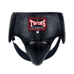 TWINS SPECIAL APL-1 MUAY THAI BOXING MMA Groin Guard Steel Thai Cup Protector M-XL Black