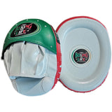 NO BOXING NO LIFE MUAY THAI BOXING MMA PUNCHING FOCUS MITTS PADS 2 Colours