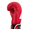 GREENHILL GYM PROFESSIONAL TRAINING MUAY THAI BOXING GLOVES Velcro Closure 8-14 oz Red