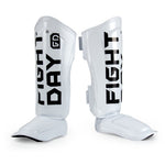Fight Day Classic MUAY THAI BOXING MMA SPARRING SHIN GUARD PROTECTOR Microfiber Size S-L 2 Colours